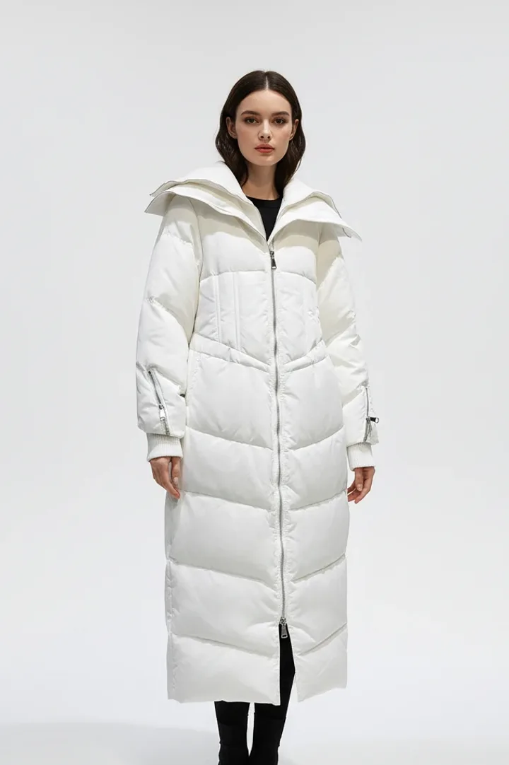 Женский длинный пуховик «VERH»