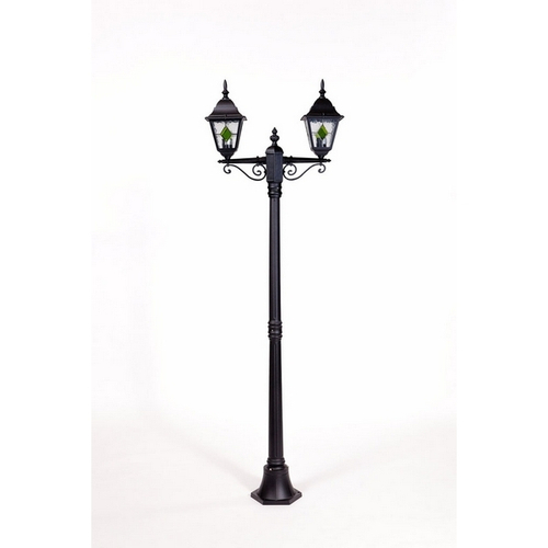 Фонарный столб YAOHUA LUX QUADRO M lead GLASS 79908MAlgG Bl