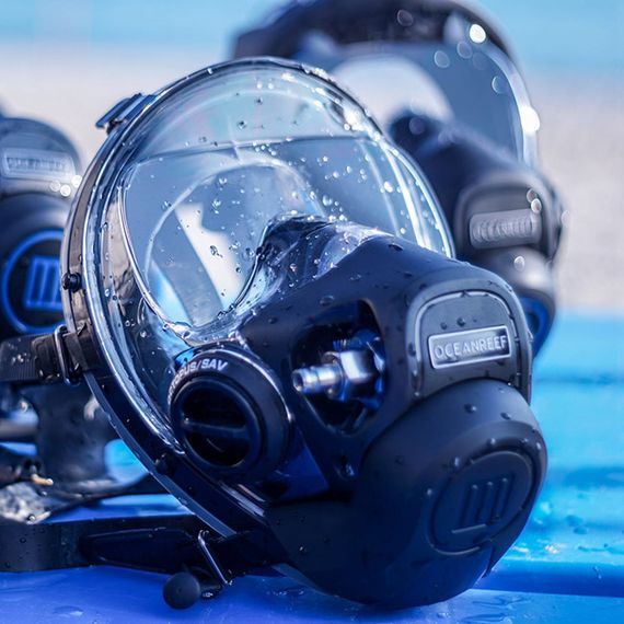 Полнолицевая маска Oceanreef Neptune III Basic со 2-ой ступенью