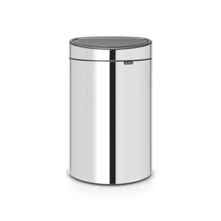 Brabantia Контейнер Touch Bin 10+23 л для раздельного сбора мусора полированный