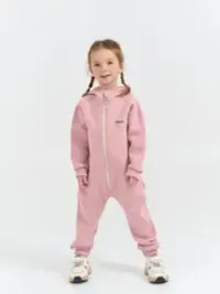 Комбинезон с клапаном "Пудра" утепленный