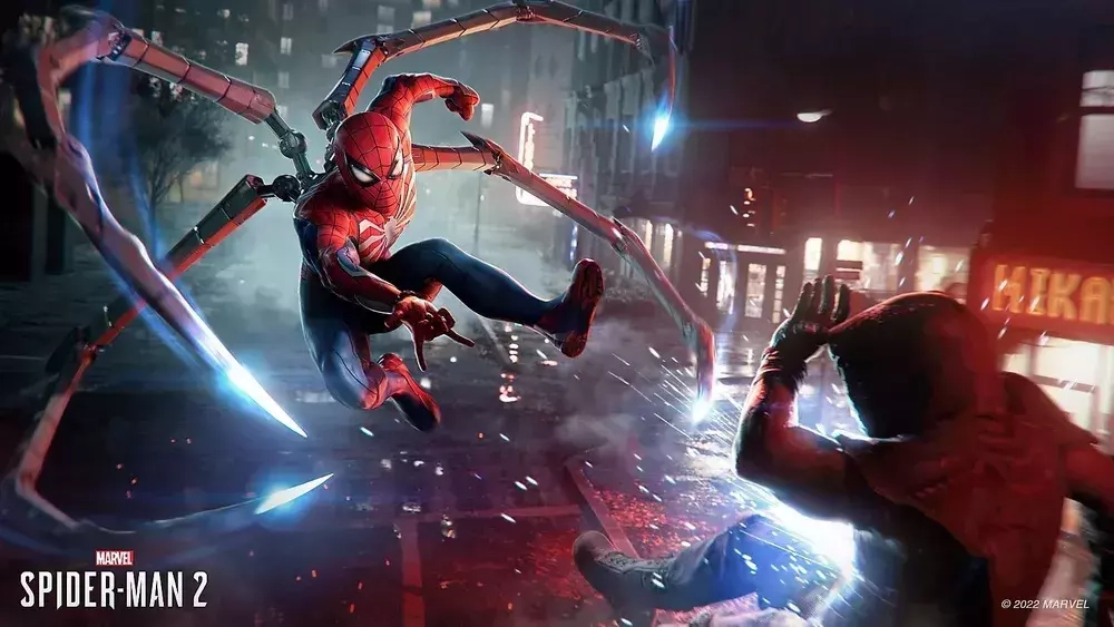 Игра Marvels Spider-Man 2 (Человек-Паук 2) (Русская обложка) (Русская версия) для PlayStation 5