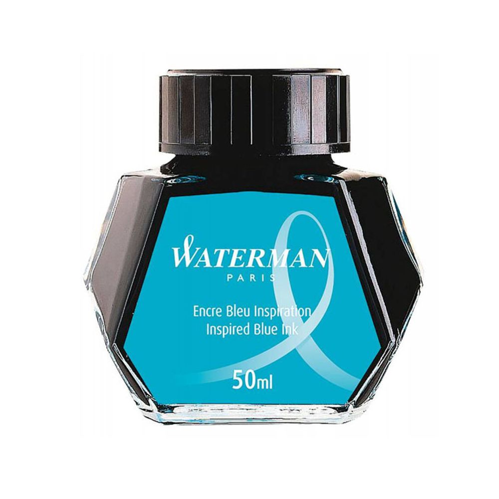 Голубые чернила Waterman для перьевой ручки Blue sea (S0110810)