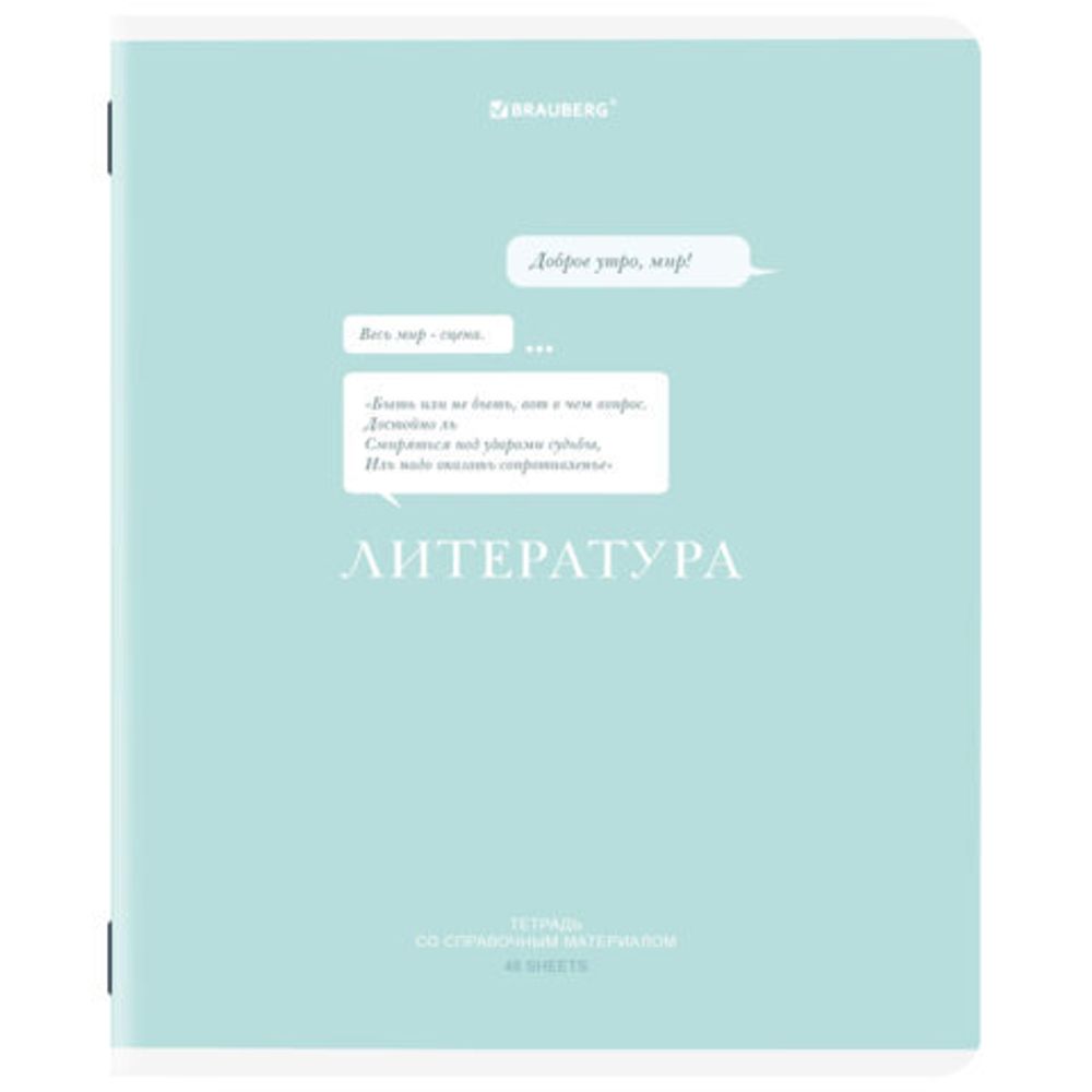 Тетради предметные, КОМПЛЕКТ 12 ПРЕДМЕТОВ, 48 л., обложка картон, BRAUBERG "CREATIVE", 405166