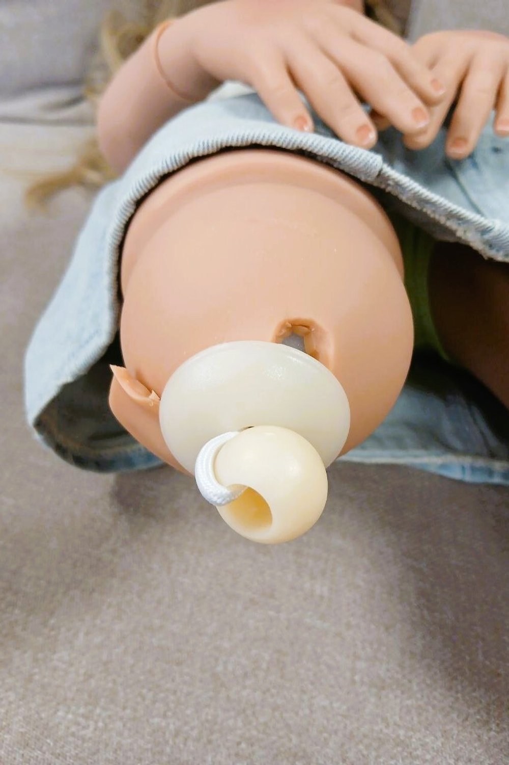 УЦЕНКА2 Кукла Реборн ростовая 98см в пакете (FA-231)