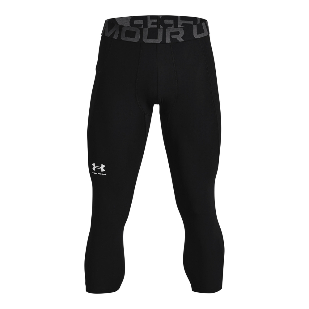 Мужские теннисные штаны Under Armour Heatgear Tight Men - Black, White