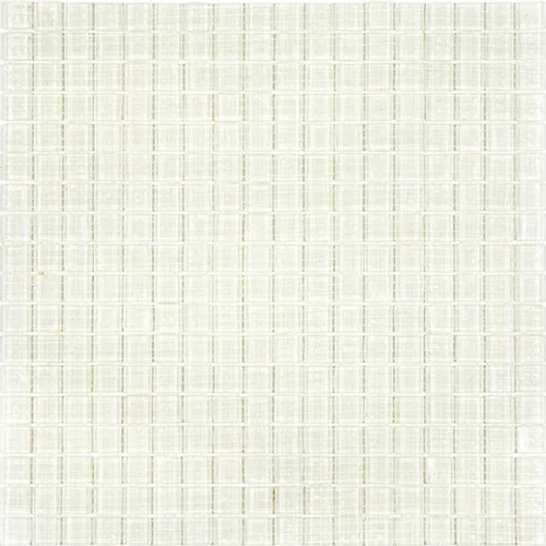 NB-WH110 Мозаика из стекла на бумаге чип 15х15 мм Alma Mono Color глянцевый
