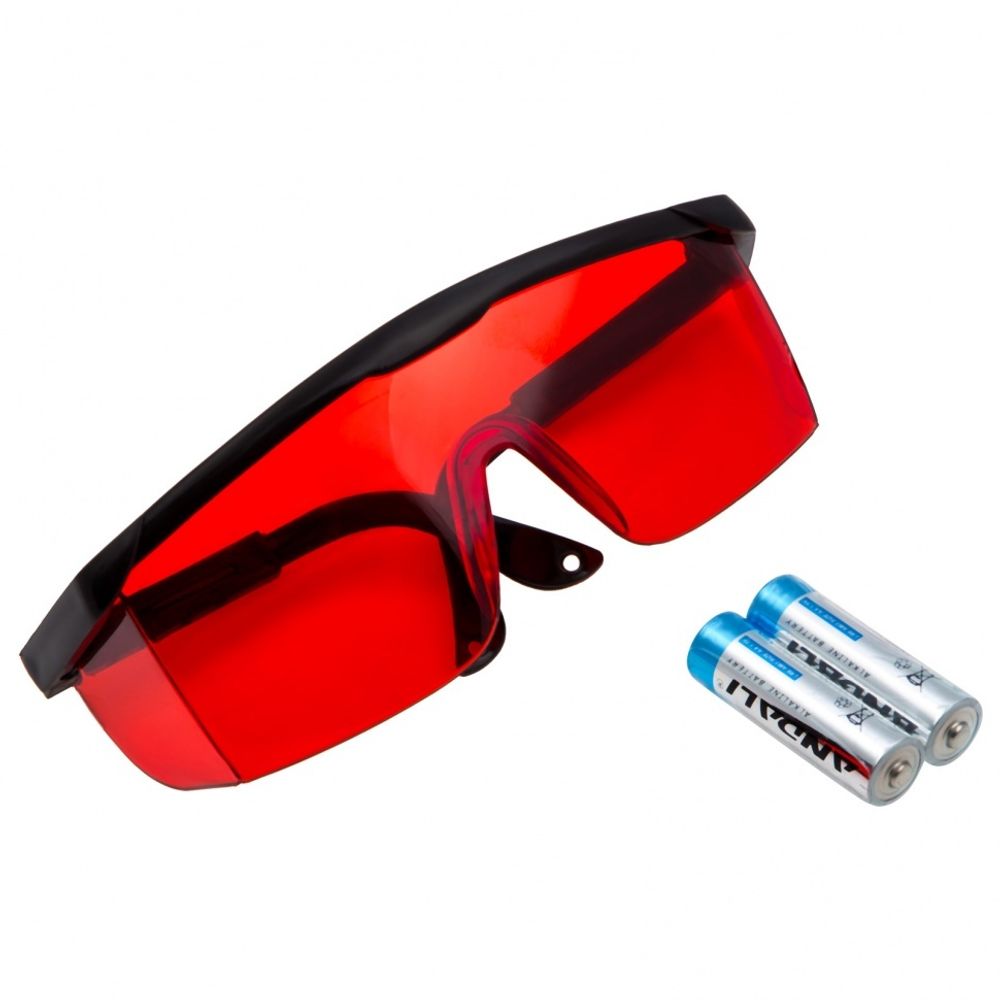 35033 Уровень лазерный самовыравнивающийся, 150 мм, штатив 1150 мм, набор в пластиковом кейсе Matrix