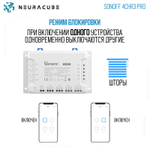 WiFi-Реле Sonoff 4CHR3 PRO (Работает с Яндекс Алисой)