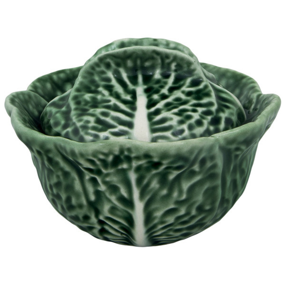 Чаша с крышкой Bordallo Pinheiro Капуста 200мл