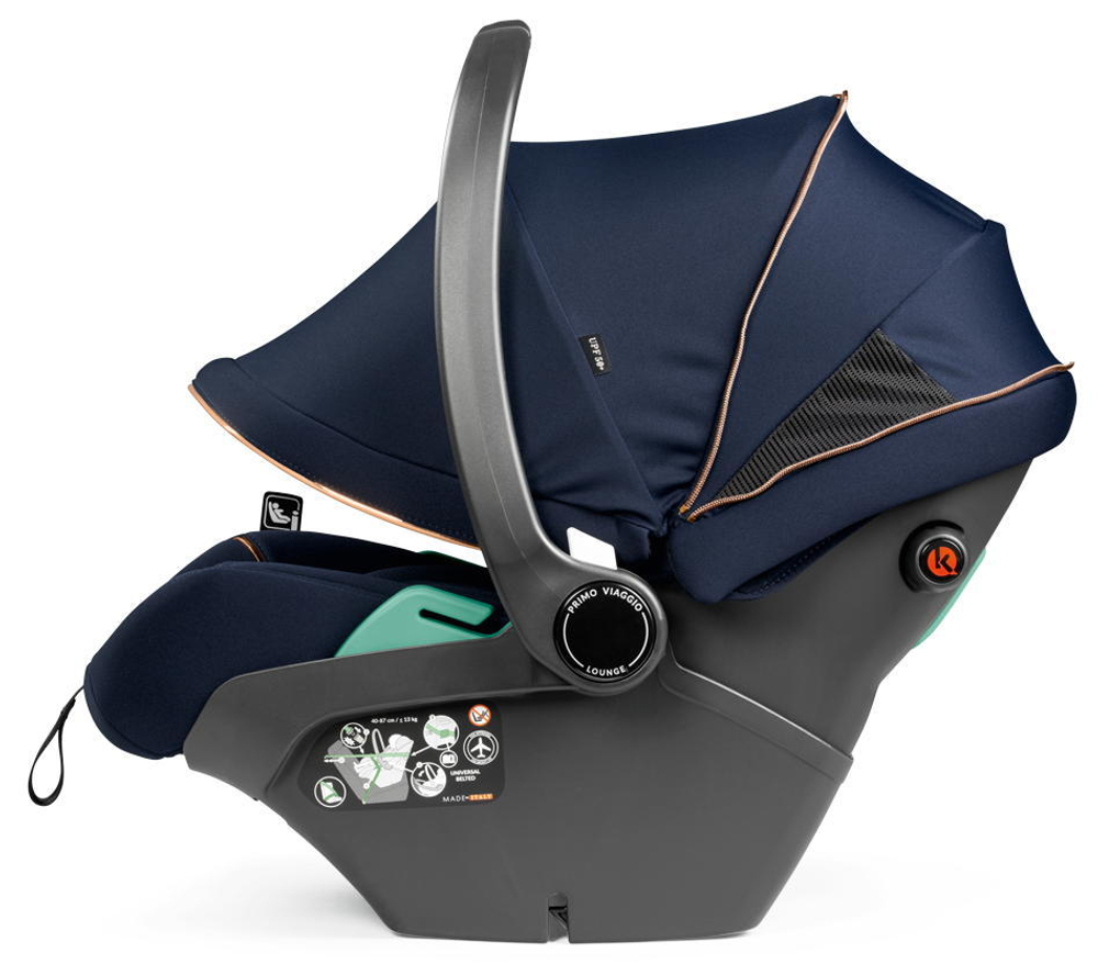 Коляска Peg Perego Veloce TC Brio Culla Belvedere Lounge 3 в 1 Blue Shine