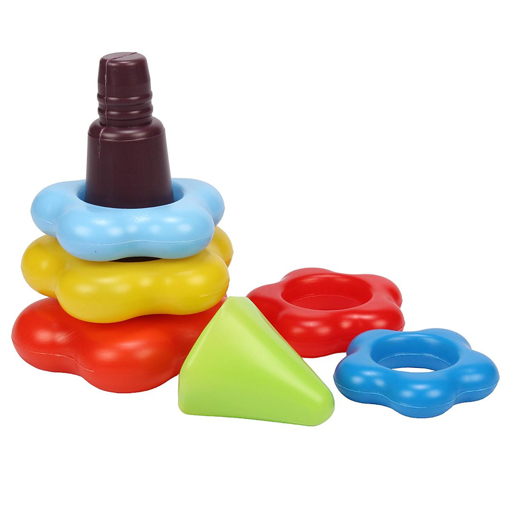 Пирамидка фигурная 5 колец 17см. (Каролина)