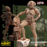 Подразделение штурмовиков АРС Cyberpunk - A.R.C. Unit - Stormtroopers 32mm Миниатюры
