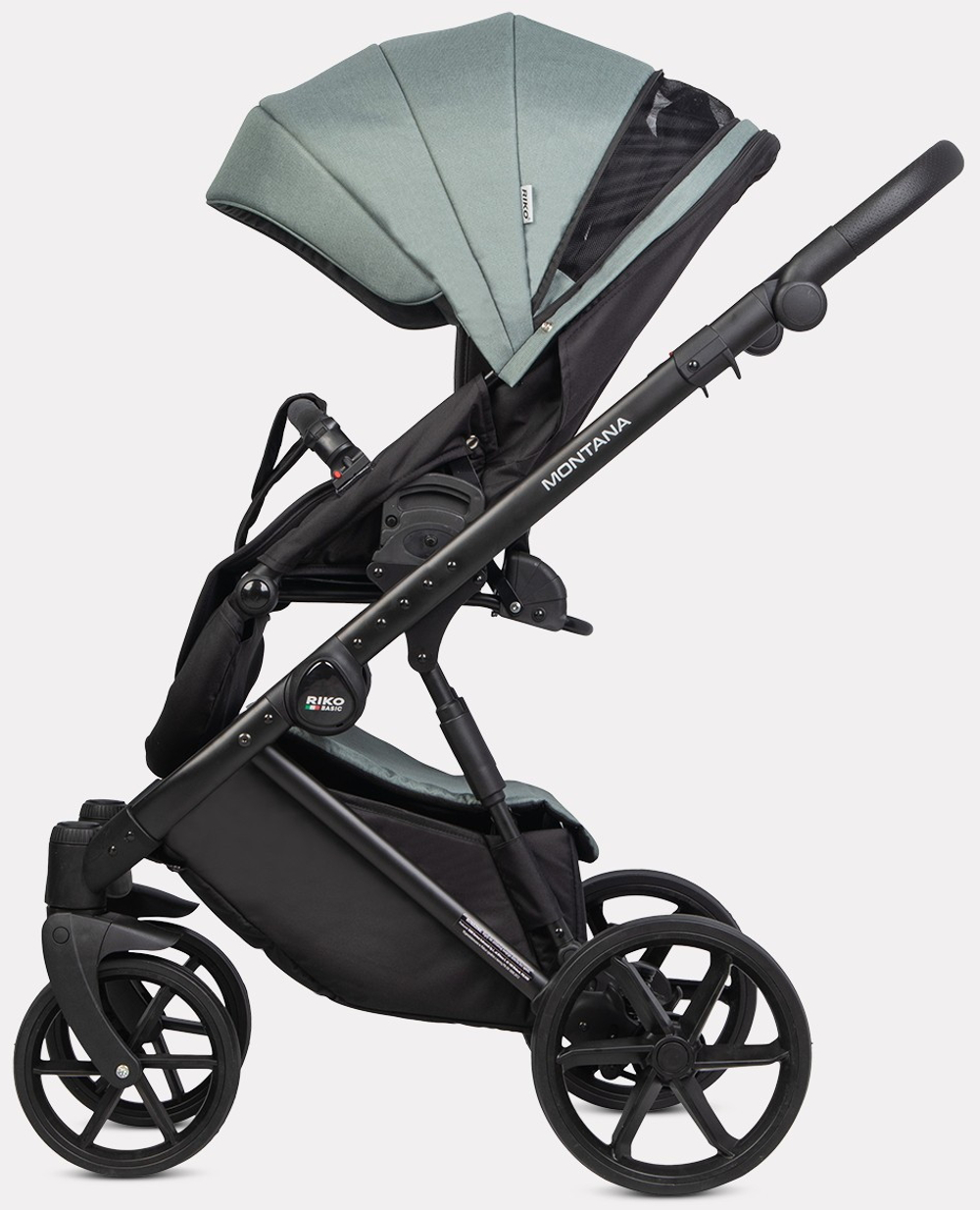 Детская коляска Riko Basic Montana 3 в 1 51 Green (зеленый)