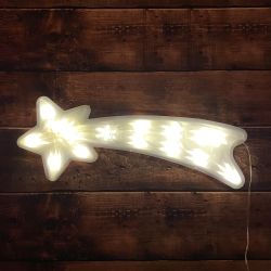 Светодиодная новогодняя фигура ЭРА ENIOF-07 Комета | Фигуры