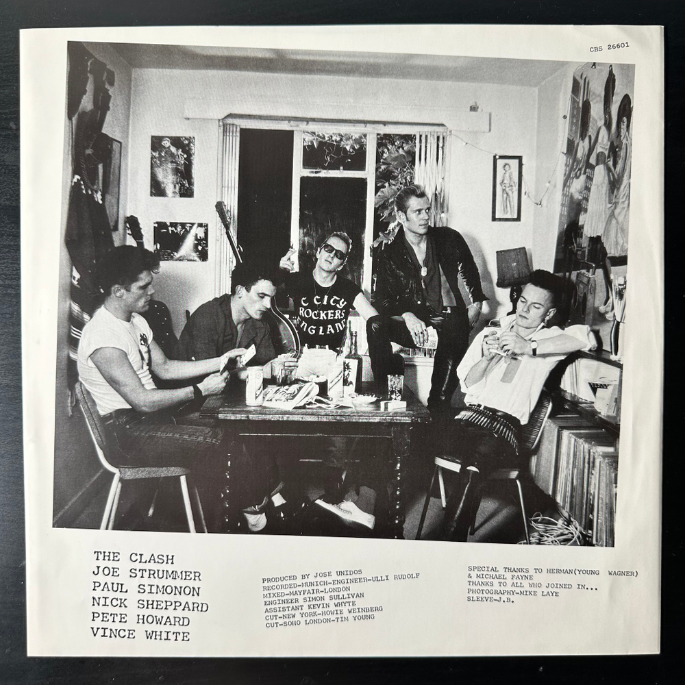 The Clash ‎– Cut The Crap (Голландия 1985г.)