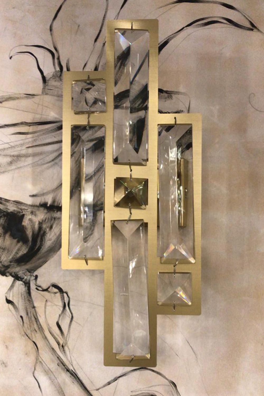 Настенный светильник W68095-2 gold