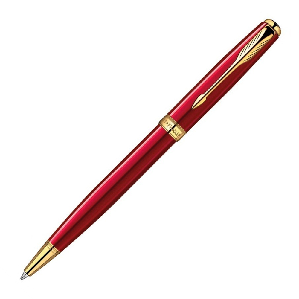 Шариковая ручка Parker Sonnet, цвет - красный
