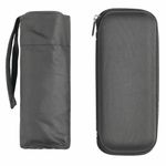 Алюминиевый складной зонтик в футляре POCKET