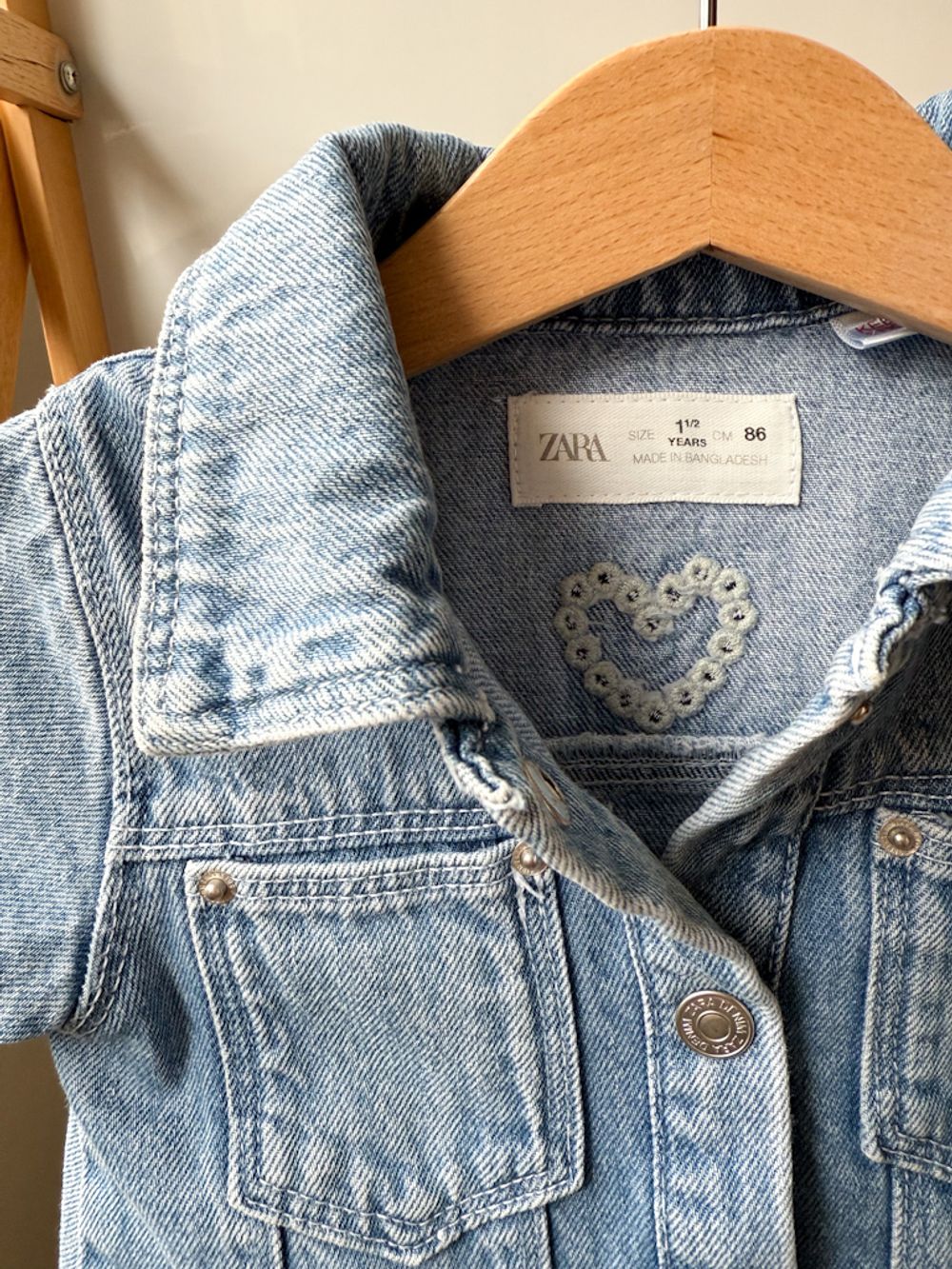 Джинсовое платье Zara, 86