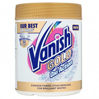 Пятновыводитель "Ваниш Голд Окси Экшн" банка белый 500г /6