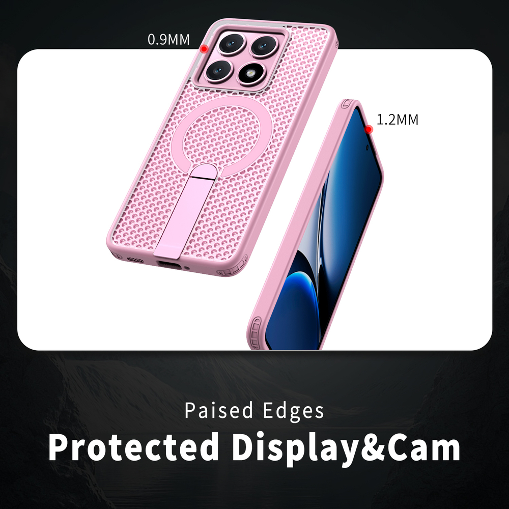 Прозрачный чехол Mesh Pro Magnetic Case для Xiaomi 14T Pro