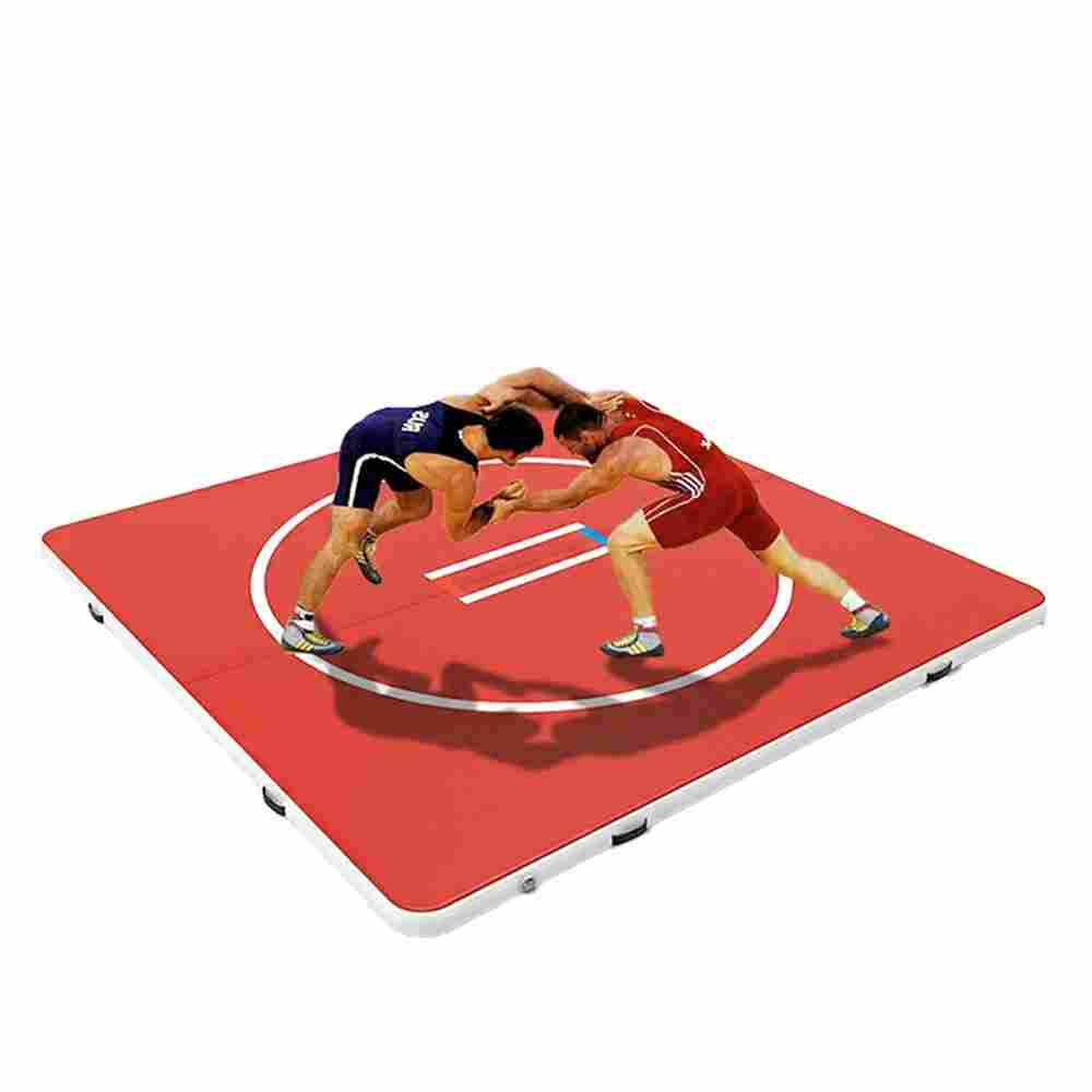 Надувной акробатический мат «Квадрат Базовый» для клуба 4×4×0,1 м