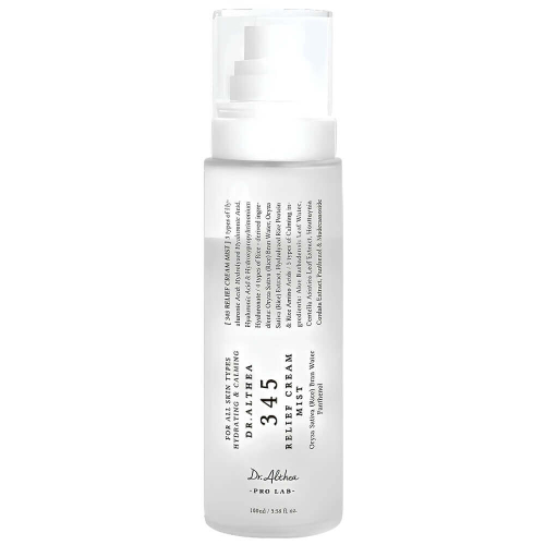 Успокаивающий мист с гидролатом риса и пантенолом Dr. Althea 345 Relief Cream Mist 100 мл