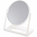 Зеркало настольное на подставке «Beauty style», цвет белый, 14см