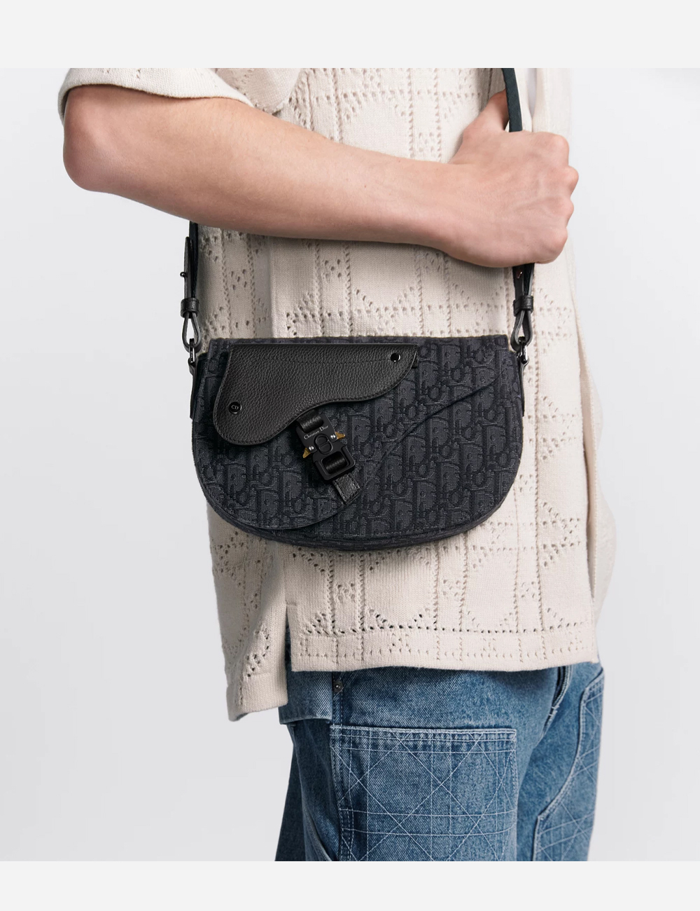 Сумка Dior Saddle Messenger "Black"