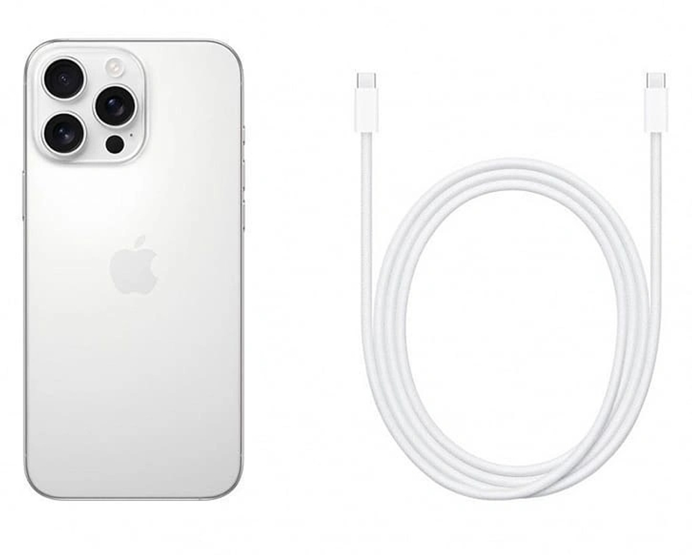 Смартфон Apple iPhone 16 Pro Max 1Tb White Titanium (eSIM) (Без RuStore)