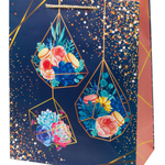 Бумажный пакет для сувенирной продукции с ламинацией, с шириной основания 26 cм, плотность бумаги 140 г/м2 / 26*32,4*12,7см арт.87970