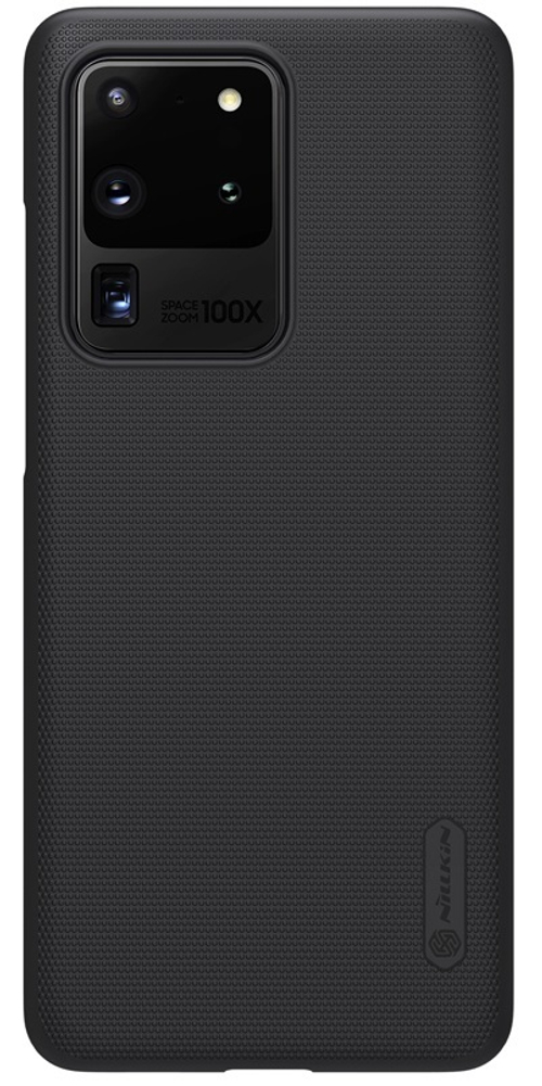 Чехол от Nillkin для Samsung Galaxy S20 Ultra серии Super Frosted Shield черного цвета