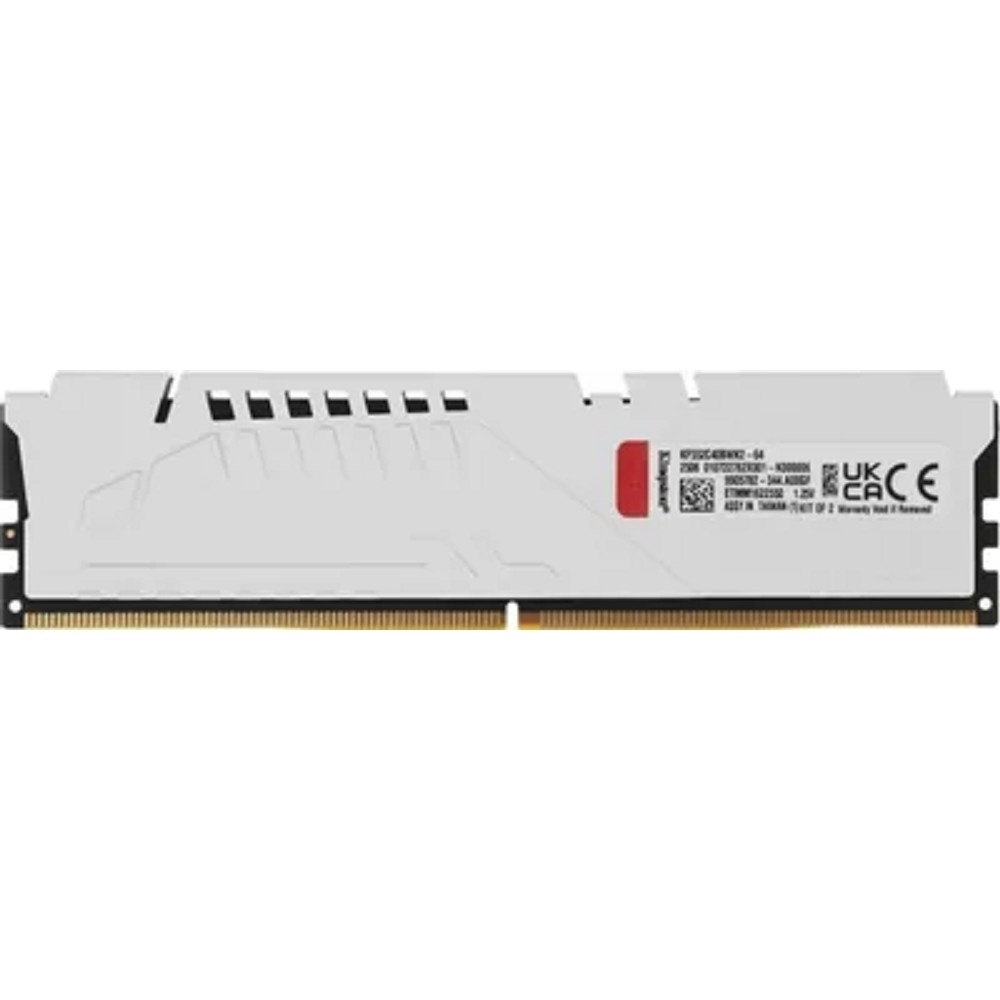 Оперативная память Kingston 64GB 5200MT / s DDR5 CL40 DIMM (Kit of 2) FURY Beast White XMP KF552C40BWK2-64