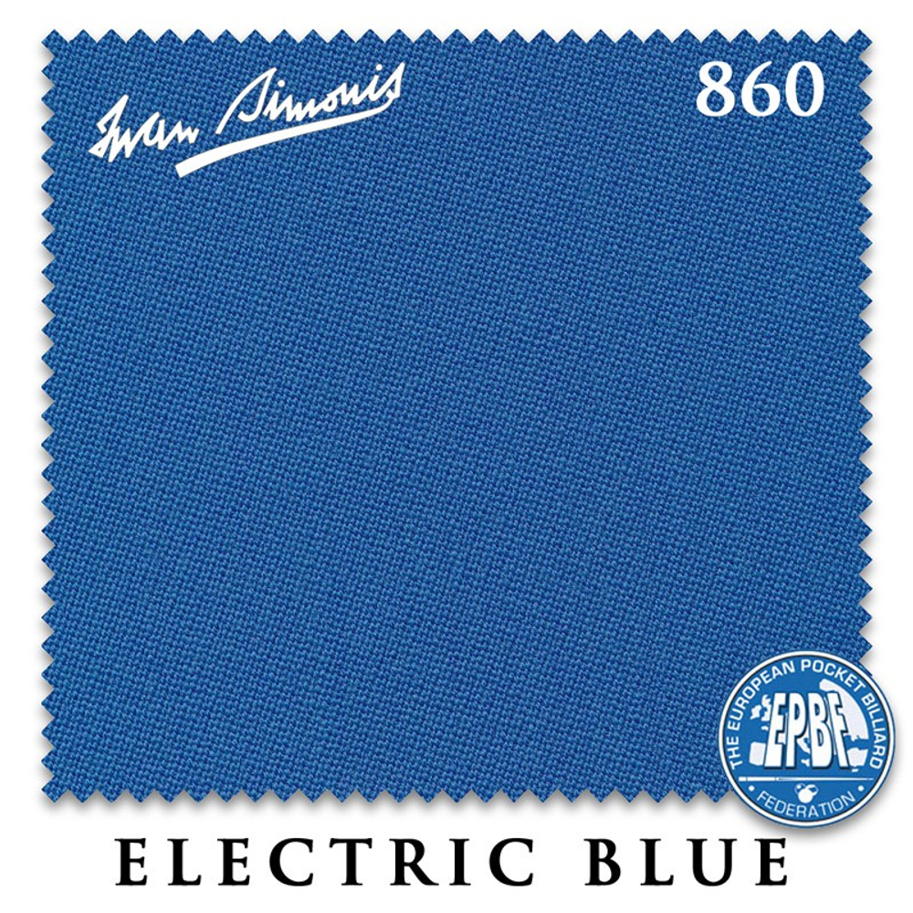Сукно "Iwan Simonis 860" 198см Electric Blue