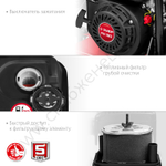 ЗУБР 15 кН, 80 кг, бензиновая виброплита (ВПБ-15 Г)