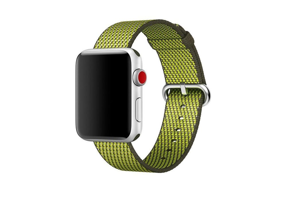 Ремешок Apple Watch, 42мм,питон лакированный,крапивный