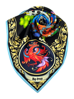 Платок «Палех» 100% шелк