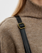 Сумка 980 17 принт корова черно-белая