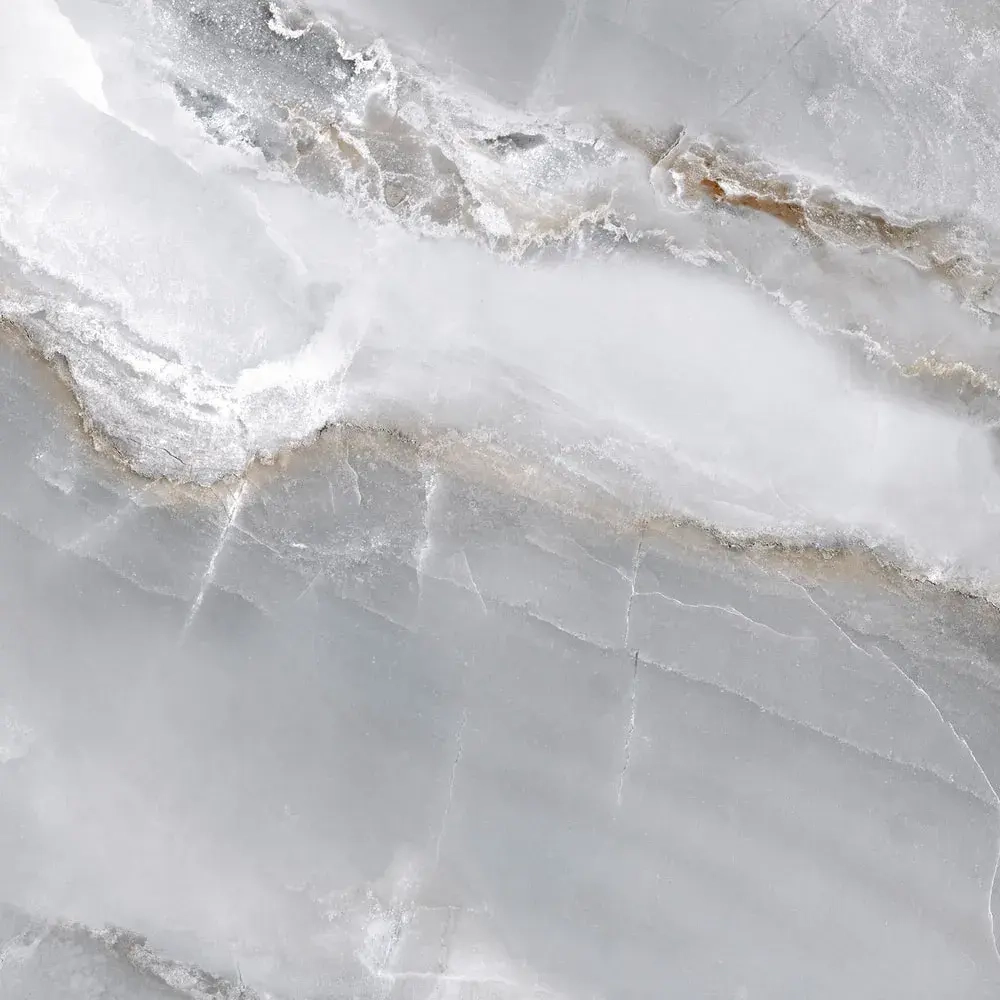 Керамогранит Alma Ceramica GFA57ORD07L Orlando 57x57 серый лаппатированный под оникс