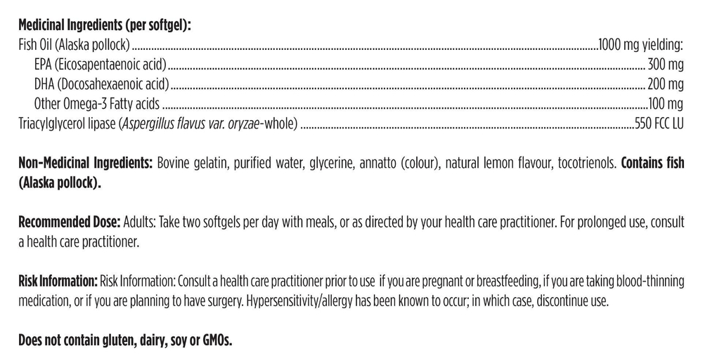 Designs For Health - OmegAvail™ Ultra - 120 softgels