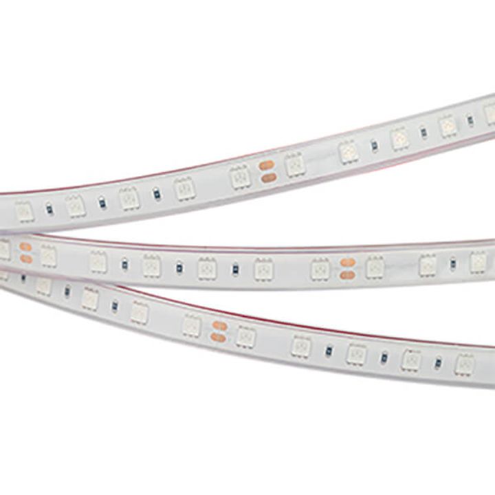 Светодиодная влагозащищенная лента Arlight 14,4W/m 60LED/m 5060SMD зеленый 5M 033789