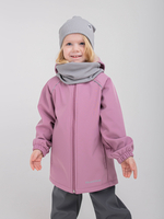 Куртка из софтшелла "Пыльная роза"