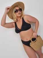 купальник раздельный утягивающий с высокой посадкой