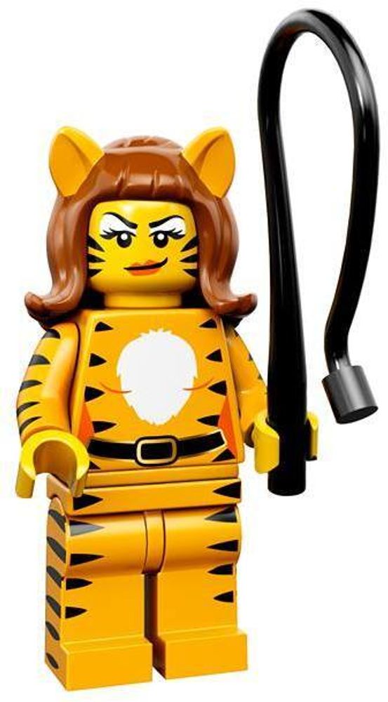 Минифигурка LEGO   71010 - 9   Женщина-Тигр