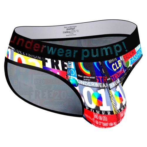 Мужские трусы брифы черные PUMP! MP2123-2