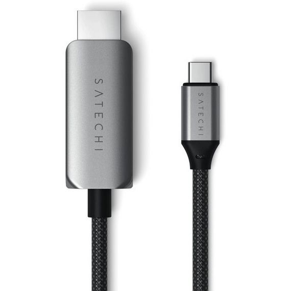 Кабель Satechi USB-C - HDMI 2.1 8K 2 м (ST-YH8KCM) Серый космос
