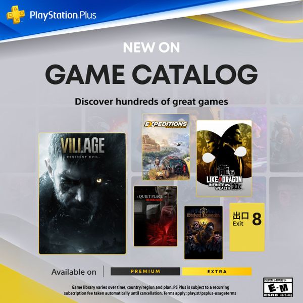 В январе в PS Plus добавят Resident Evil Village, Yakuza: Infinite Wealth и другие игры