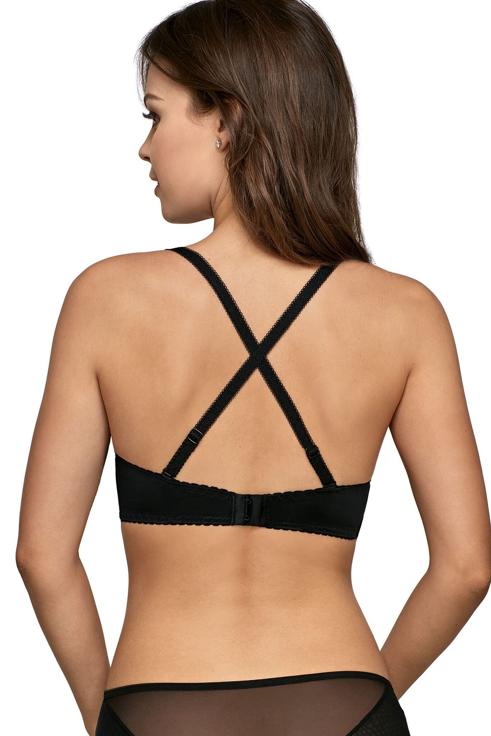 Пуш-ап бюстгальтер с дополнительными боковыми поддержками (Размер: 70C) (Цвет: черный)