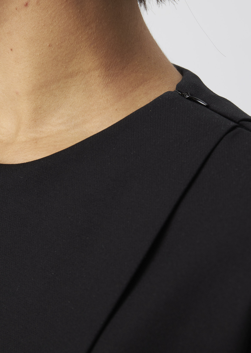 BLOUSE WITH A BELT | M | BLACK